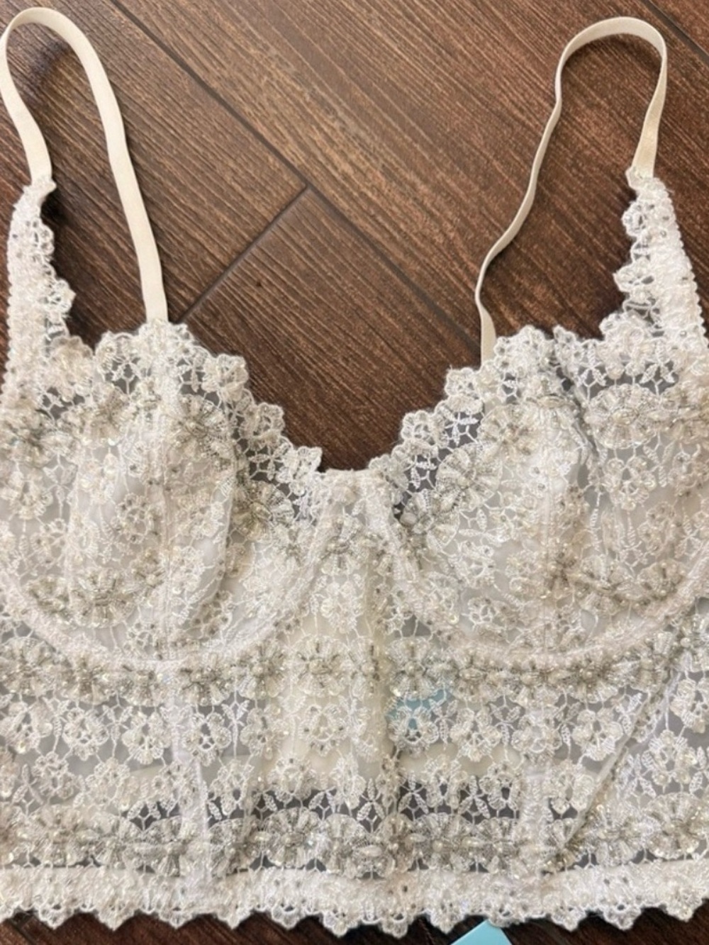Vintage Guess by Marciano White Bustier